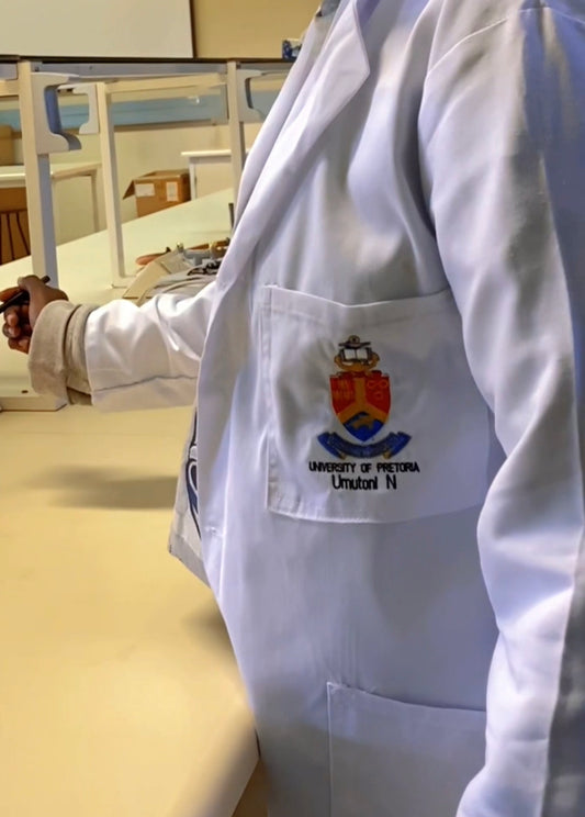 Personalised lab coat & Safety Googles