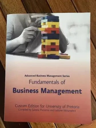 Fundamentals of business management