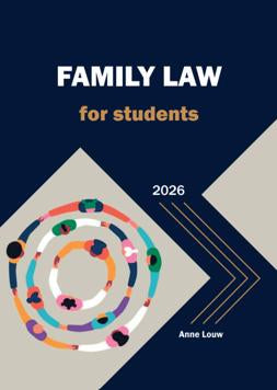 Family Law for students 2026