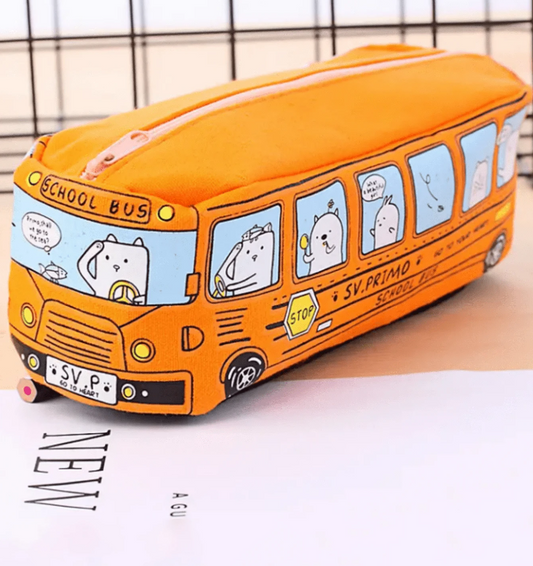 Bus Shaped Pencil Case