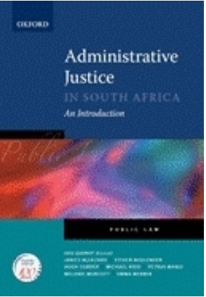 Administrative Justice in South Africa