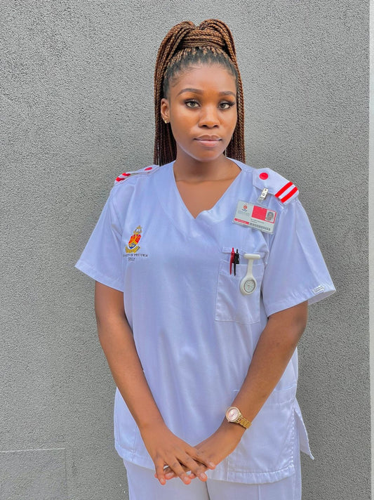 White scrubs UP