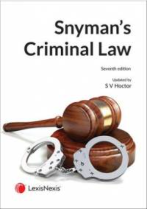 Snyman's Criminal Law